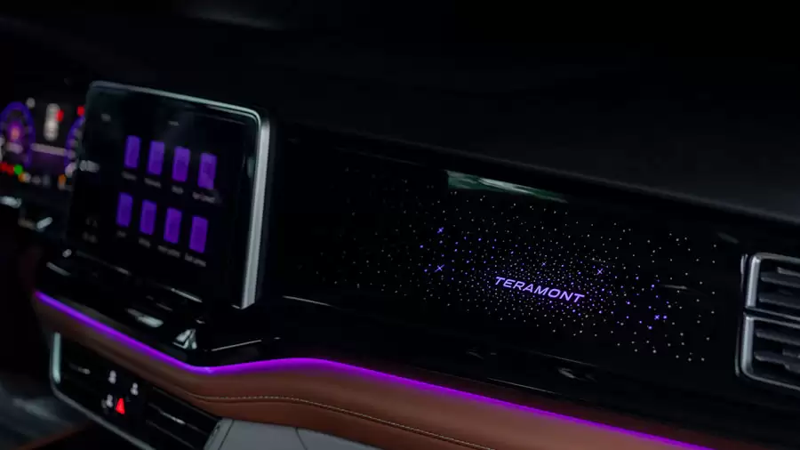 VW Teramont President Vip &#8211; Màu Xanh