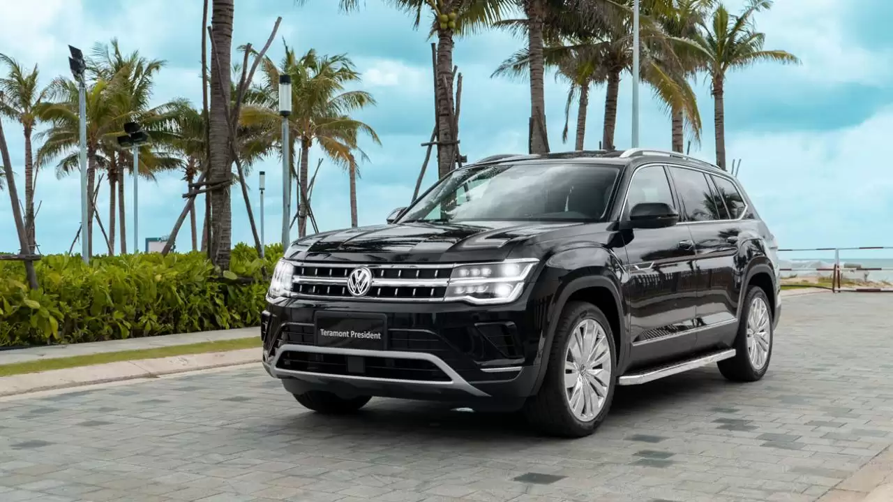 VW Teramont President Vip &#8211; Màu Xanh