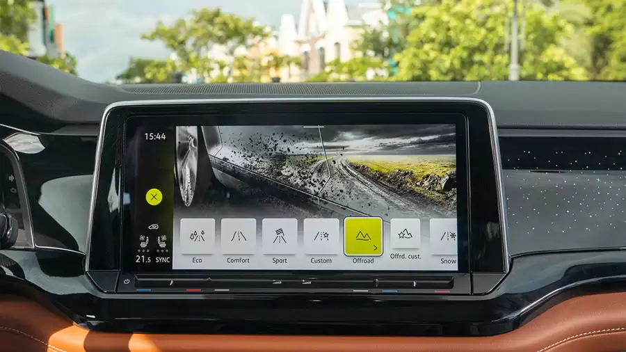 VW Teramont President Vip &#8211; Màu Xanh
