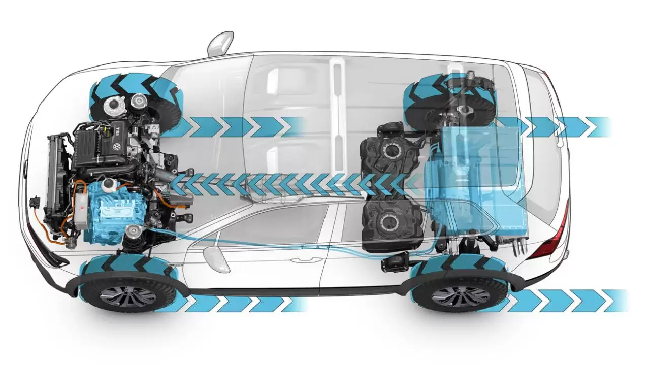 VW Teramont President Vip &#8211; Màu Xanh
